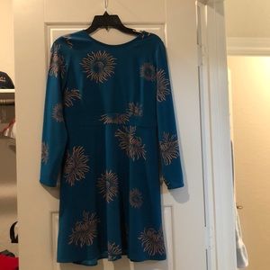 Fun blue party dress!